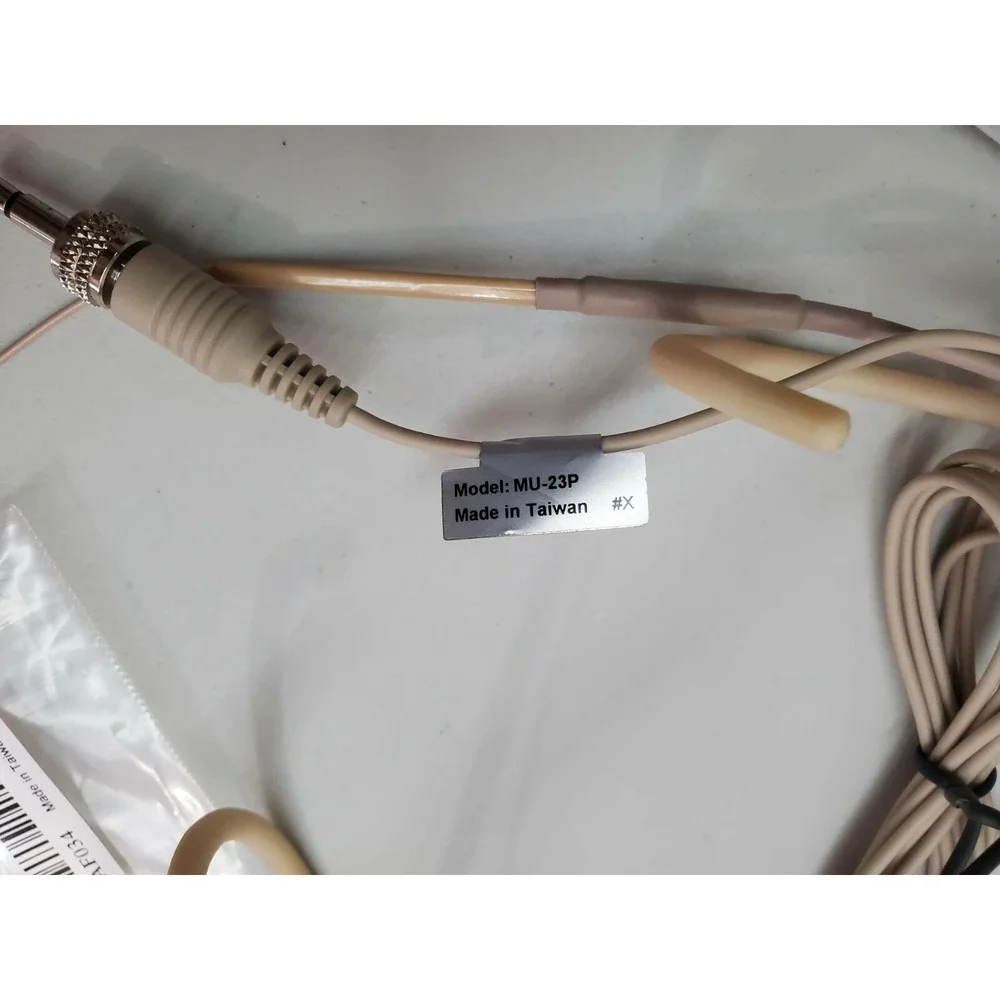 MIPRO MU-23P Headworn Microphone Multiple Headbands &‎ Carry Case EUC!